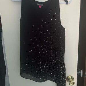 Vince Camuto Elegant Black Blouse